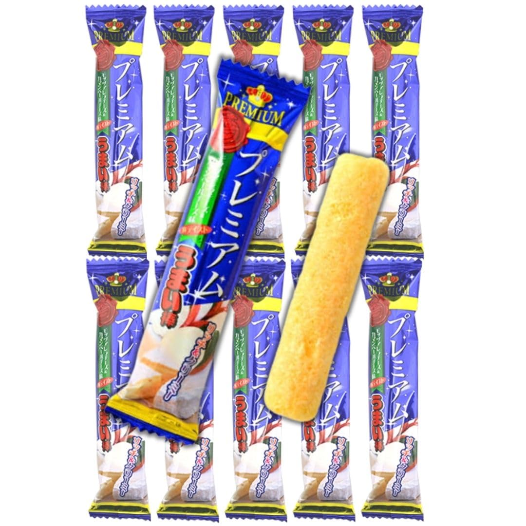 (未使用･未開封品)　プレミアムうまい棒　モッツァレラチーズ&カマンベールチーズ味 （1袋は10本入り） v1yptgt Amazon.co.jp: プレミアム うまい棒 モッツァレラチーズ&カマンベール